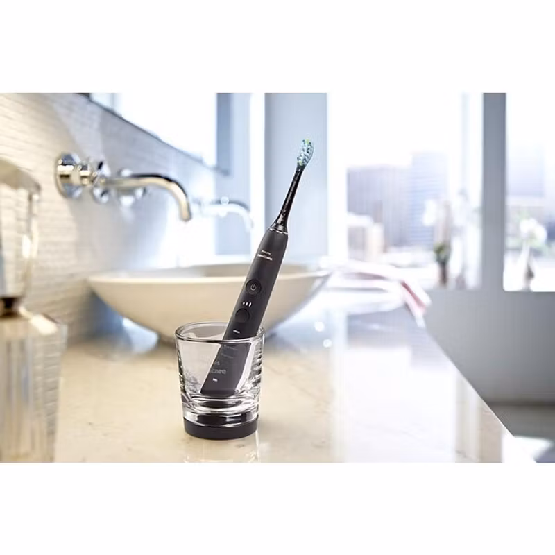 Philips Sonicare DiamondClean 9000 HX9914 Eltandborste 2-pack Svart