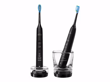 Philips Sonicare DiamondClean 9000 HX9914 Eltandborste 2-pack Svart