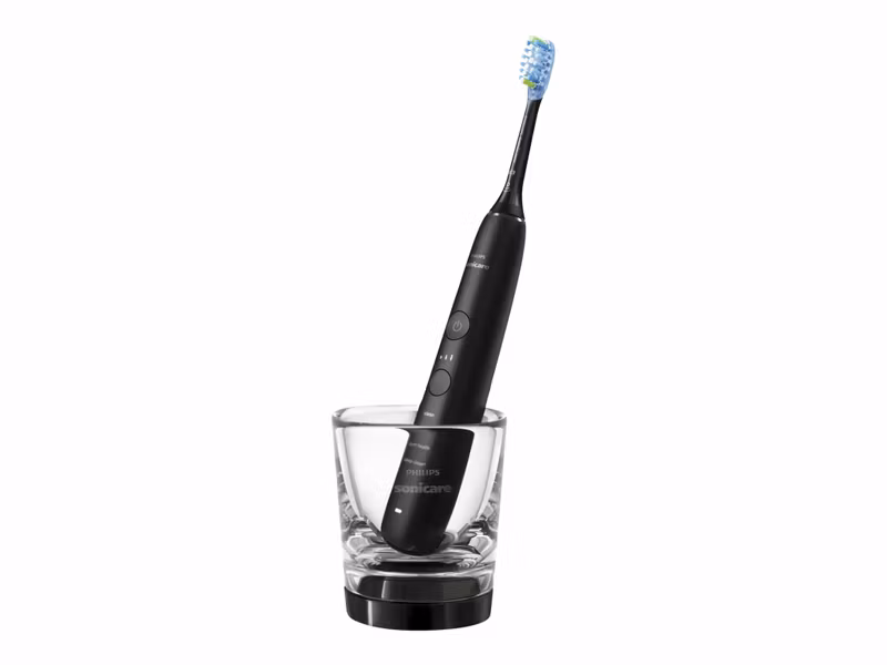 Philips Sonicare DiamondClean 9000 HX9914 Eltandborste 2-pack Svart