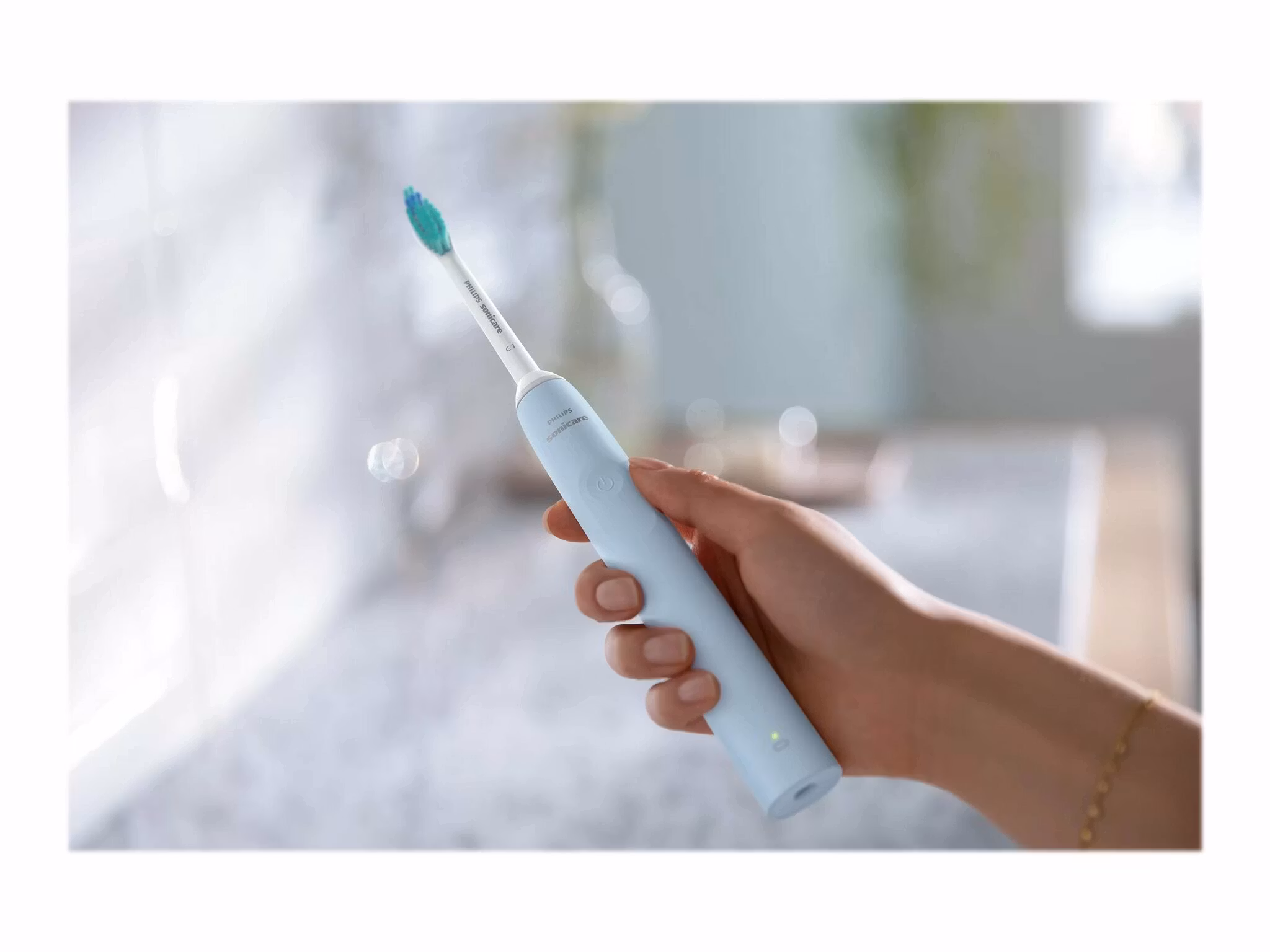 Philips Sonicare 2100 Series HX3651 Eltandborste Blå