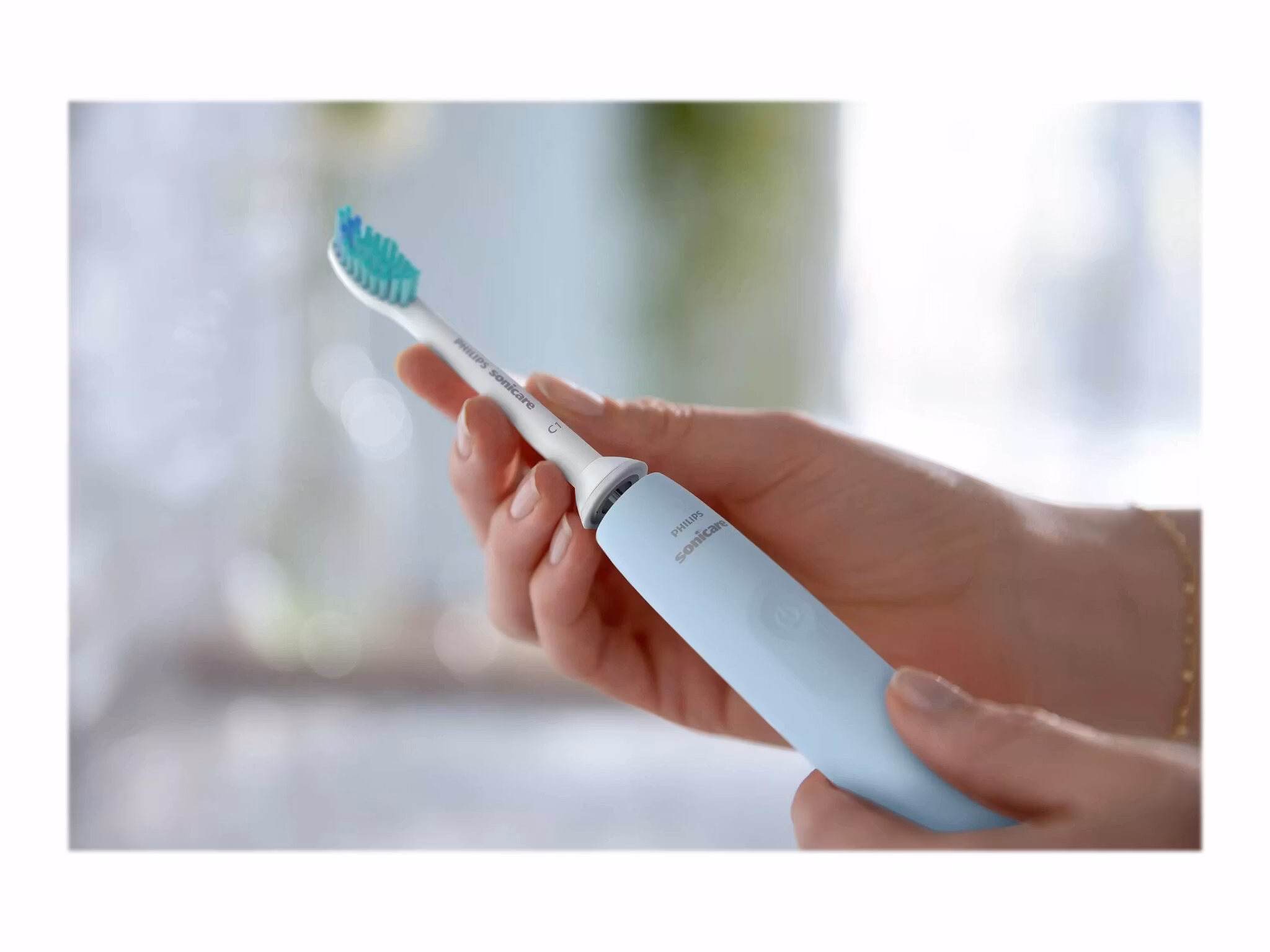 Philips Sonicare 2100 Series HX3651 Eltandborste Blå