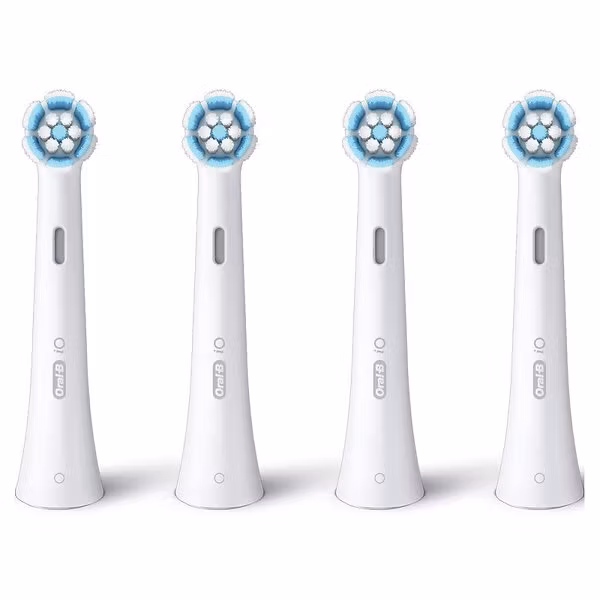 Oral-B iO Gentle Care Borsthuvuden 4-pack Vita