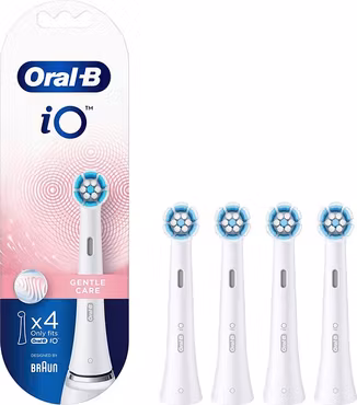 Oral-B iO Gentle Care Borsthuvuden 4-pack Vita