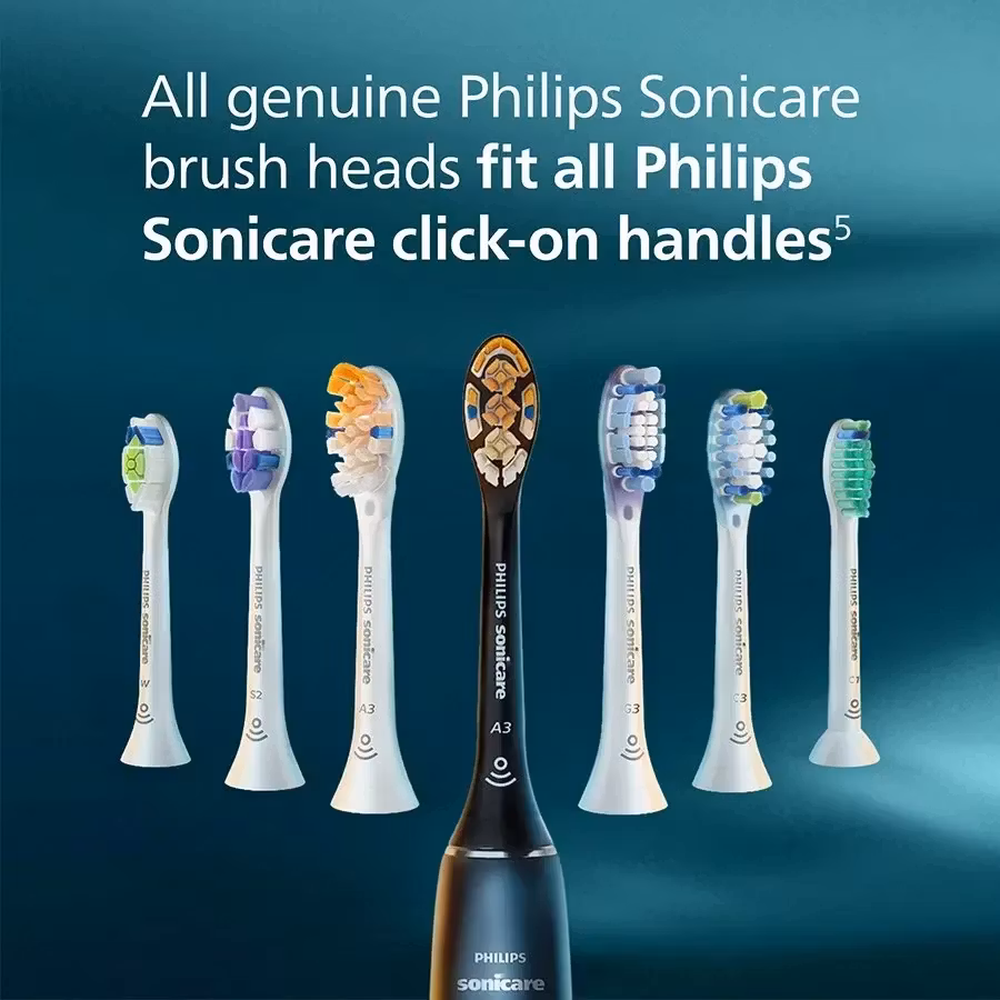 Philips Sonicare A3 Premium All-inOne HX9092 Borsthuvud 2-pack Vita