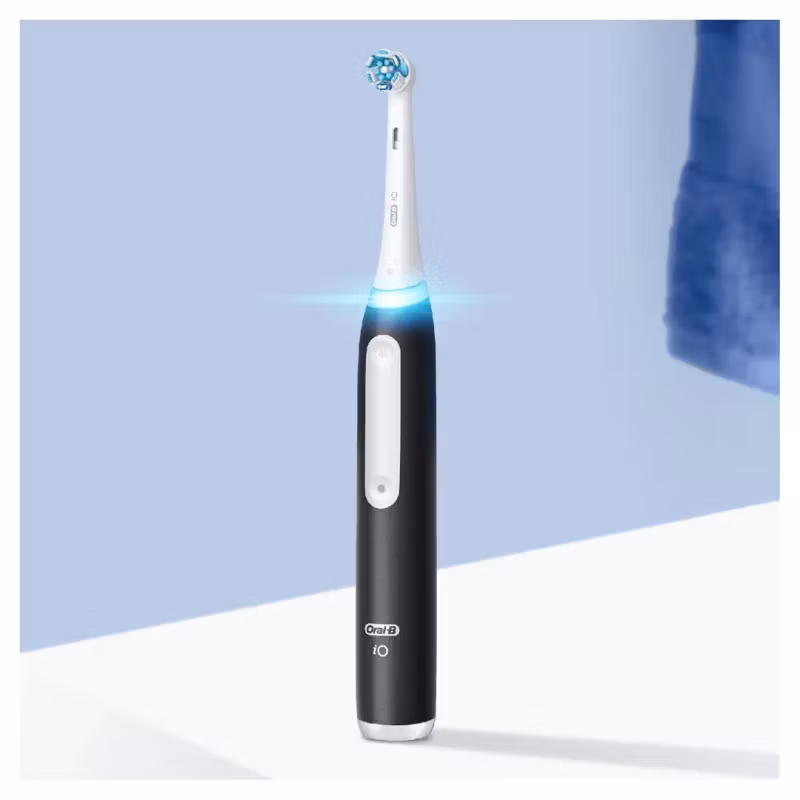 Oral-B iO Series 3 Eltandborste Matt Black/Ice Blue Duo Edition