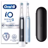 Oral-B iO Series 3 Eltandborste Matt Black/Ice Blue Duo Edition