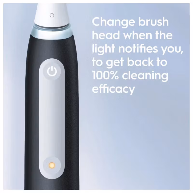 Braun Oral-B iO Series 3N Duo, elektrisk tandborste (svart/blå, matt svart/isbla inklusive 2:a handtag)