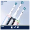 Braun Oral-B iO Series 3N Duo, elektrisk tandborste (svart/blå, matt svart/isbla inklusive 2:a handtag)
