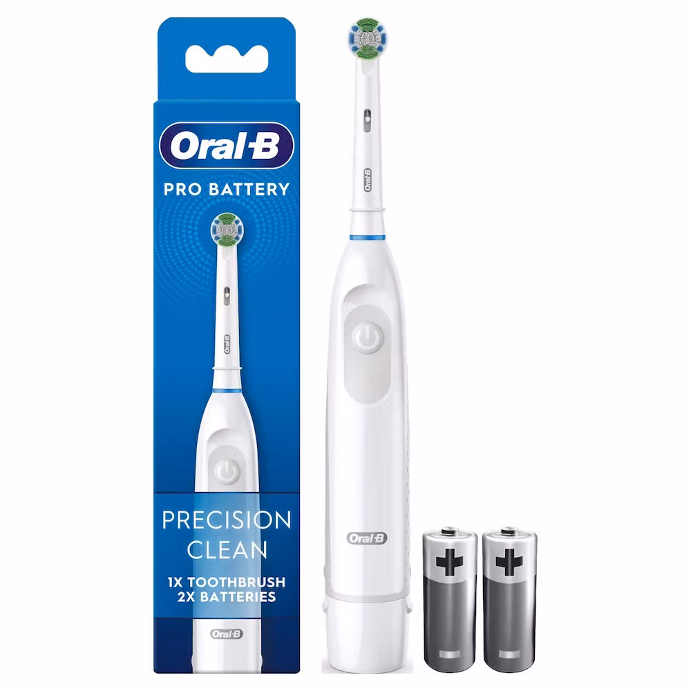 Oral-B Pro Battery DB5 Precision Clean Eltandborste Vit