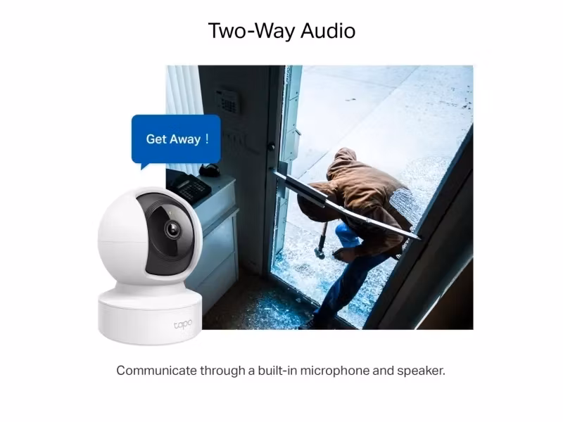 TP-Link Tapo C212 IP-säkerhetskamera inomhus Kabel & Trådlös