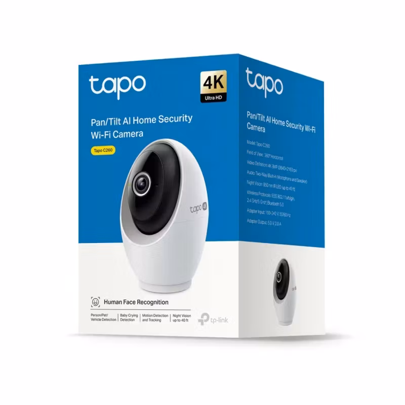 TP-Link Tapo C260 IP-säkerhetskamera inomhus Trådlös