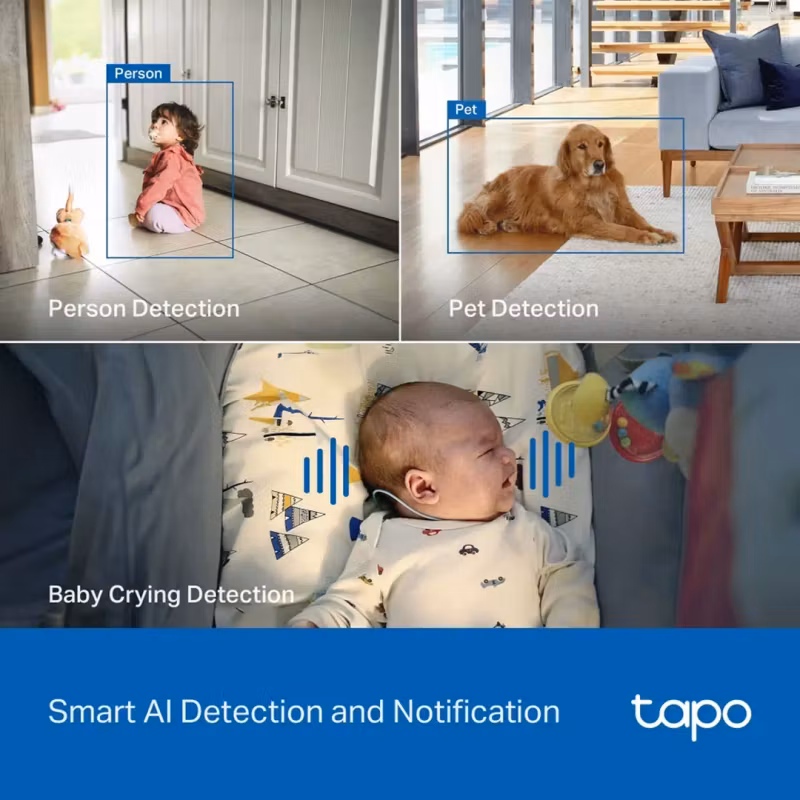 TP-Link Tapo C260 IP-säkerhetskamera inomhus Trådlös