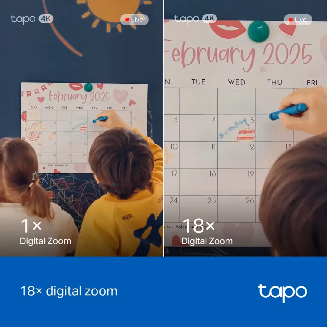 TP-Link Tapo C260 IP-säkerhetskamera inomhus Trådlös