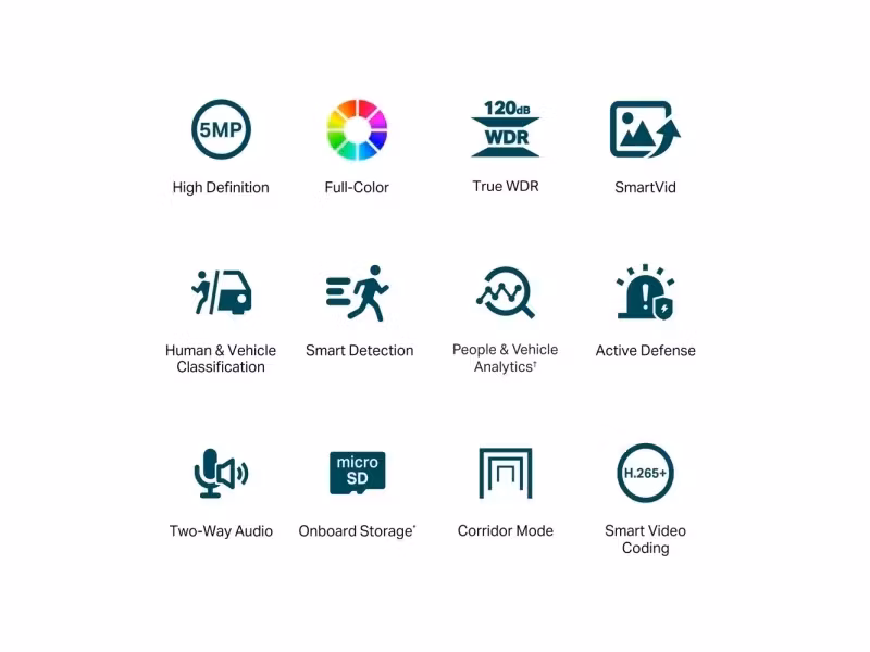 TP-Link VIGI C450 IP-säkerhetskamera inomhus