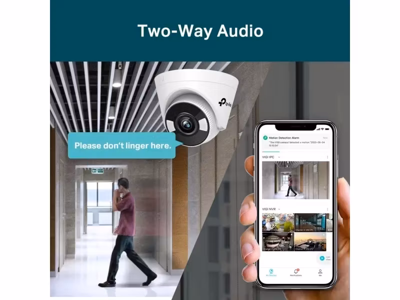 TP-Link VIGI C450 IP-säkerhetskamera inomhus