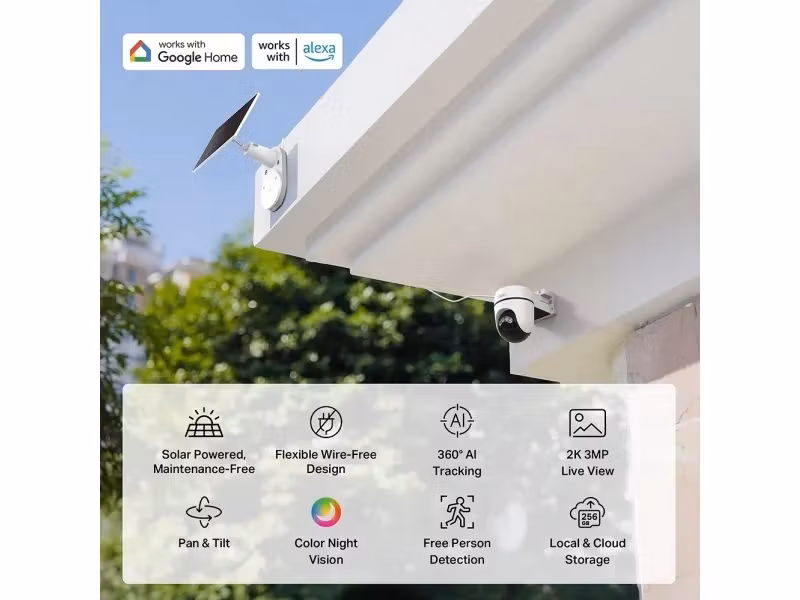 TP-Link Tapo C610 KIT IP-säkerhetskamera Utomhus Trådlös