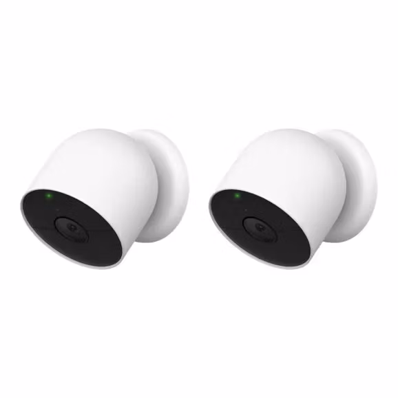 Google Nest Cam Outdoor or Indoor Battery 2-pack