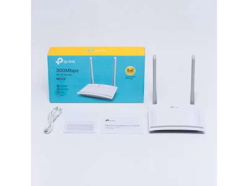 TP-Link TL-WR820N Trådlös router Vit