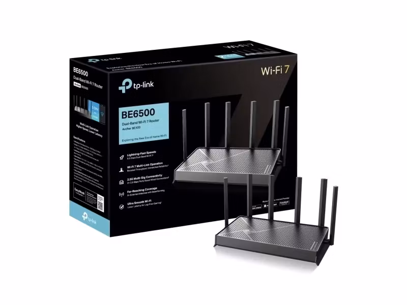 TP-Link Archer BE400 Wi-Fi 7 Trådlös Router