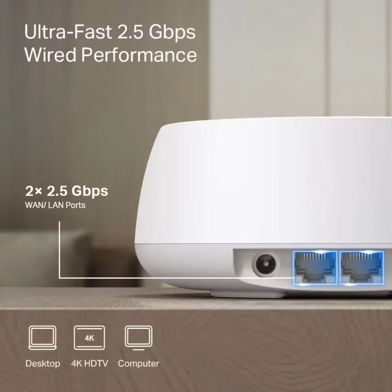 TP-Link Deco BE25 V1 Wi-Fi 7-system 3-pack