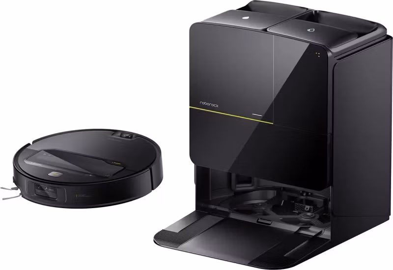 Roborock Saros Z70 robotdammsugare Svart