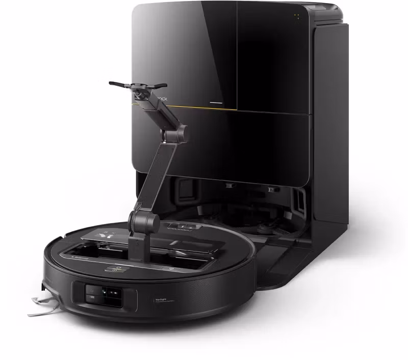 Roborock Saros Z70 robotdammsugare Svart