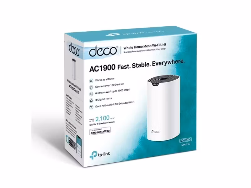 TP-Link DECO S7 Trådlös Mesh-router Vit