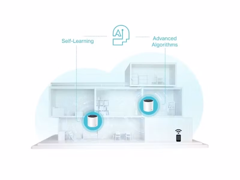 TP-Link DECO X55 (2-Pack) Mesh-router Wi-Fi 6