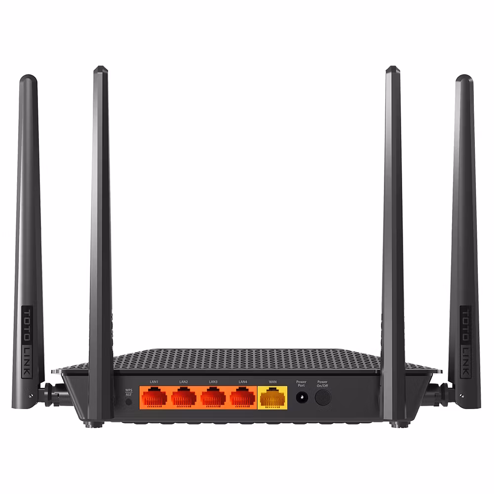 Totolink X2000R Trådløs Router AX1500 Wi-Fi 6 Svart
