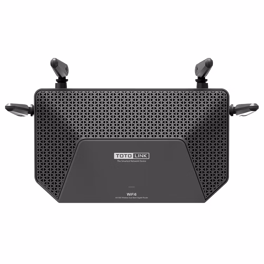 Totolink X2000R Trådløs Router AX1500 Wi-Fi 6 Svart