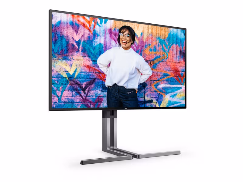 AOC U27U3CV 27"4K Ultra HD LCD Black Monitor