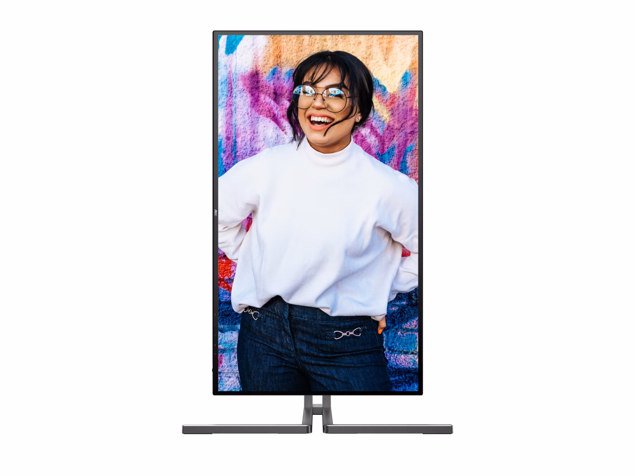 AOC U27U3CV 27"4K Ultra HD LCD Black Monitor