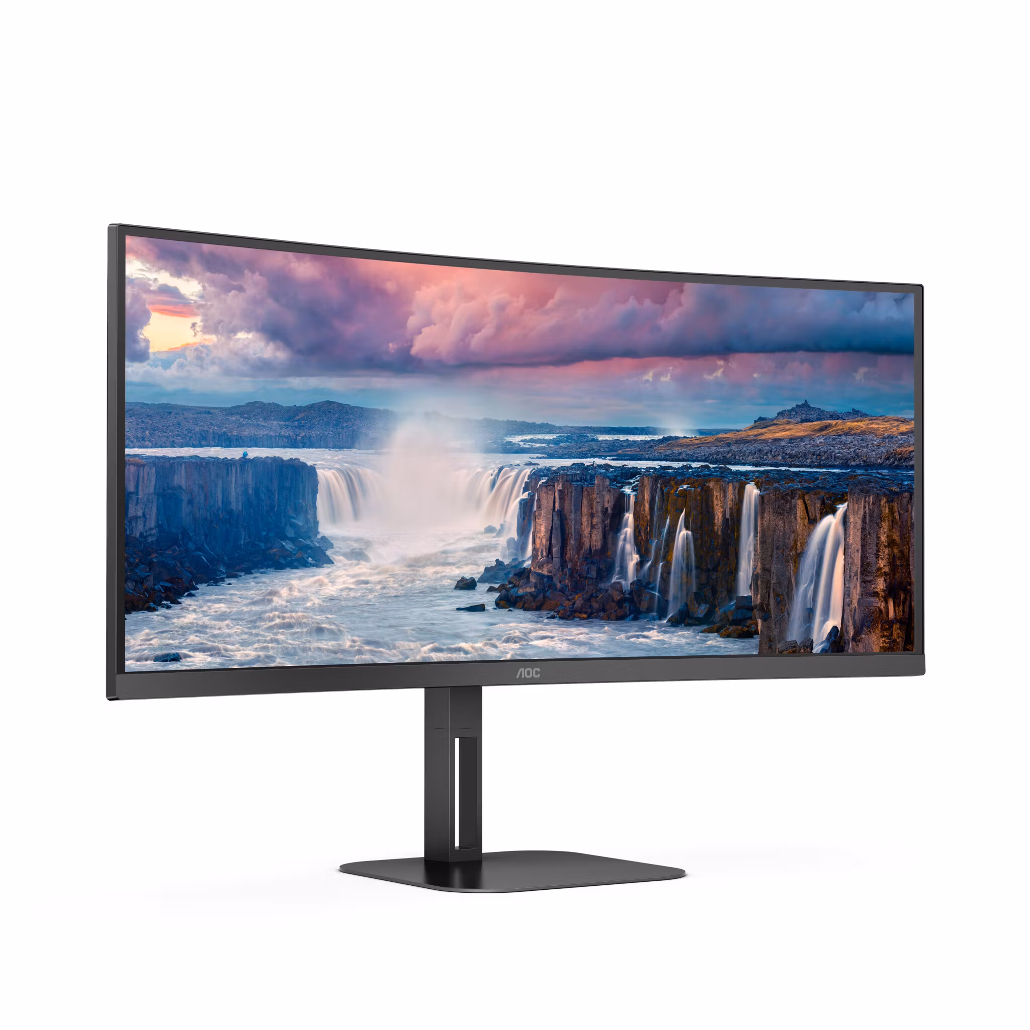 AOC Value-line CU34V5C/BK 34" Wide Quad HD Black Gamingskärm