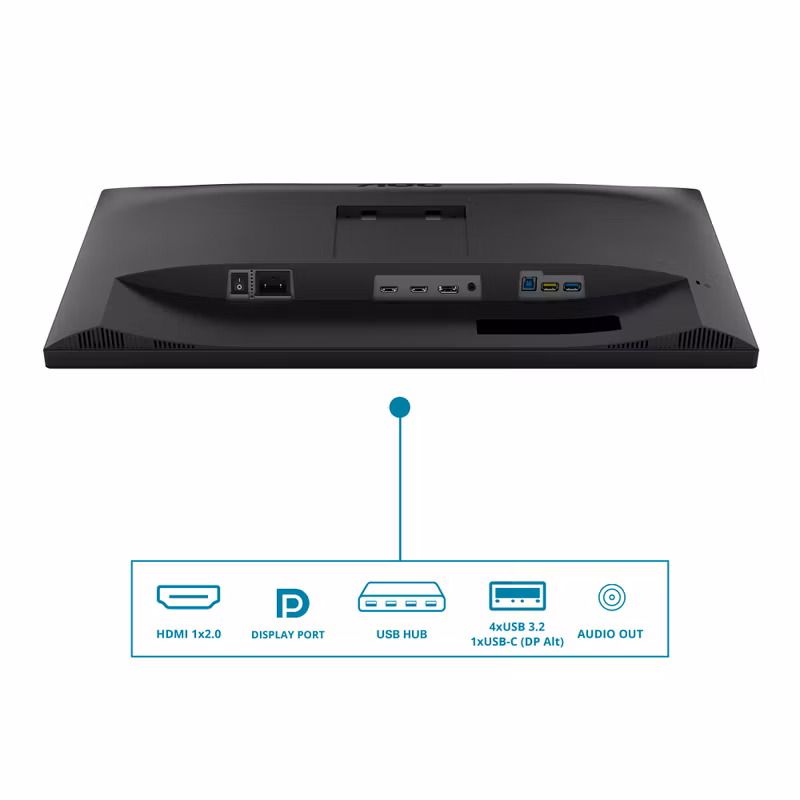 AOC Value-line CU34V5C/BK 34" Wide Quad HD Black Gamingskärm