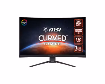 MSI MAG 325CQRFDE-QD 31,2" QD-VA Wide Quad HD LCD Black Gamingskärm