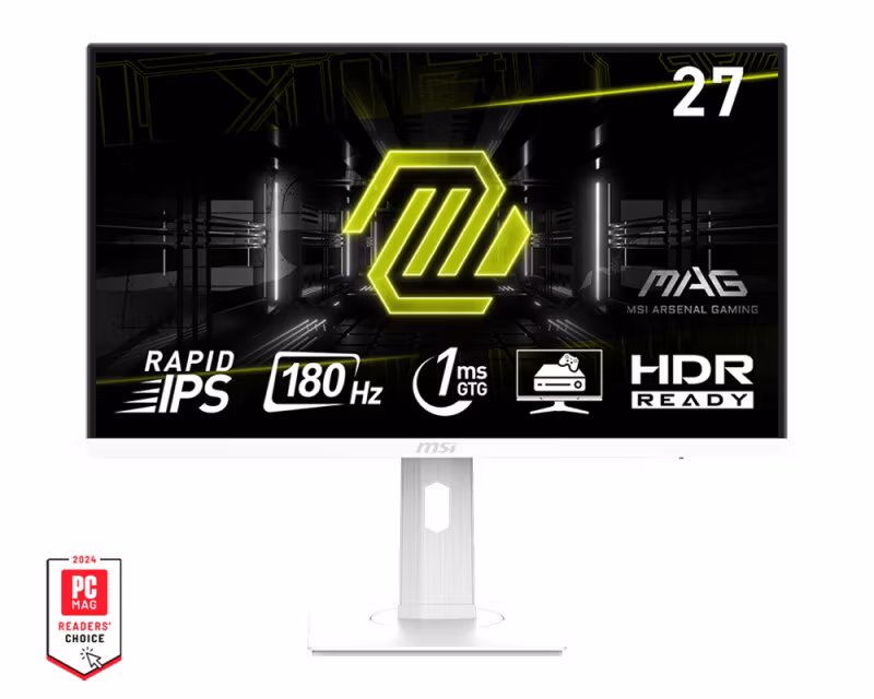MSI MAG 274PFWDE 27" IPS Full HD LCD White Gamingskärm