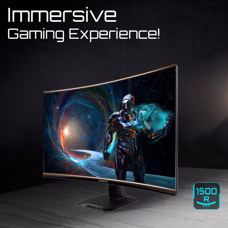 Gigabyte GS27QCA 27" VA 2560 x 1440 (2K) Gamingskärm