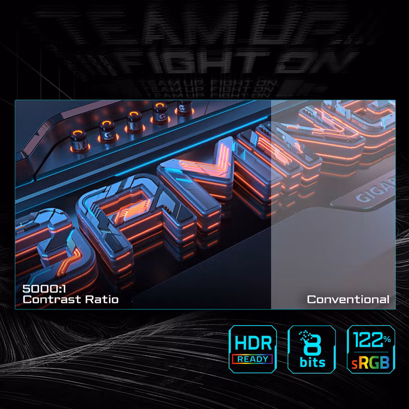Gigabyte GS27QCA 27" VA 2560 x 1440 (2K) Gamingskärm