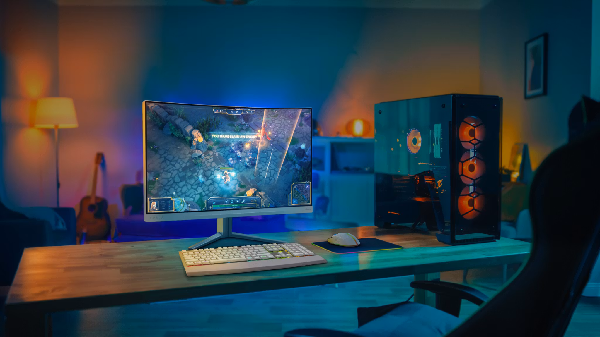 Philips Evnia 5000 27M2C5501 27" Quad HD LCD White Gamingskärm