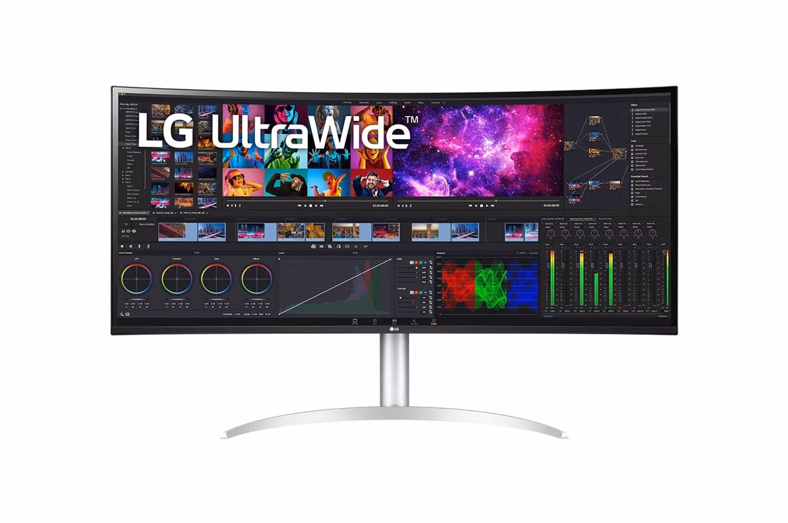 LG UltraWide 40WP95XP-W 40" Nano IPS UltraWide 5K HD White Monitor