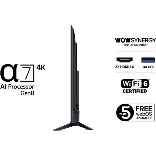 LG 55UA73006LA 55" 4K UHD AI (2025) LCD Smart TV