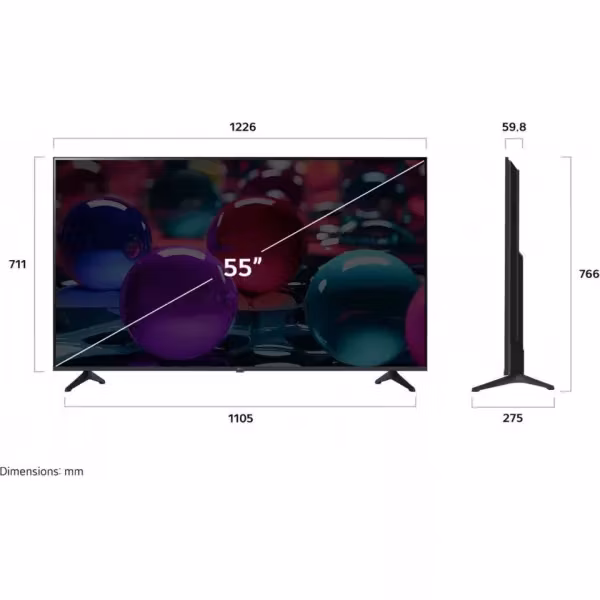LG 55UA73006LA 55" 4K UHD AI (2025) LCD Smart TV