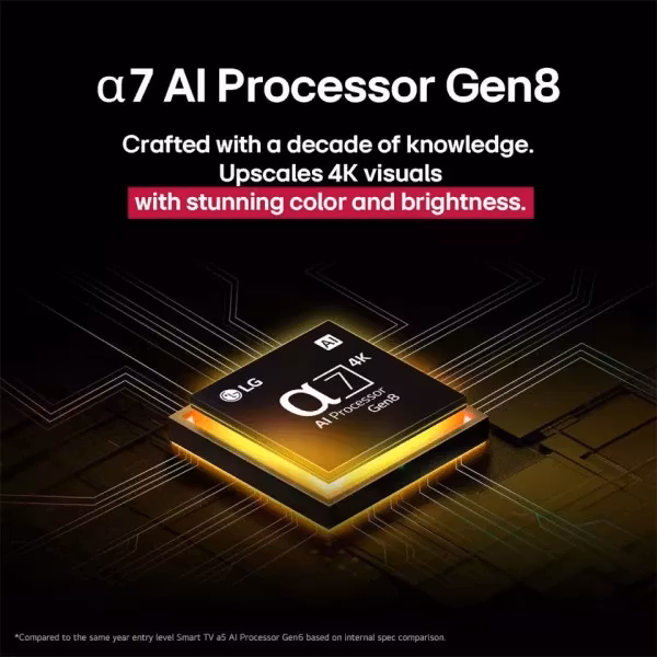 LG 55UA73006LA 55" 4K UHD AI (2025) LCD Smart TV