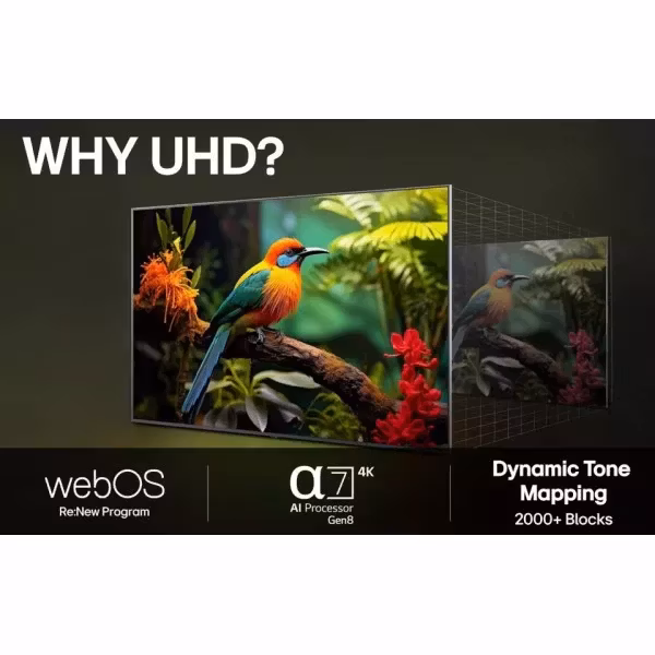 LG 55UA73006LA 55" 4K UHD AI (2025) LCD Smart TV