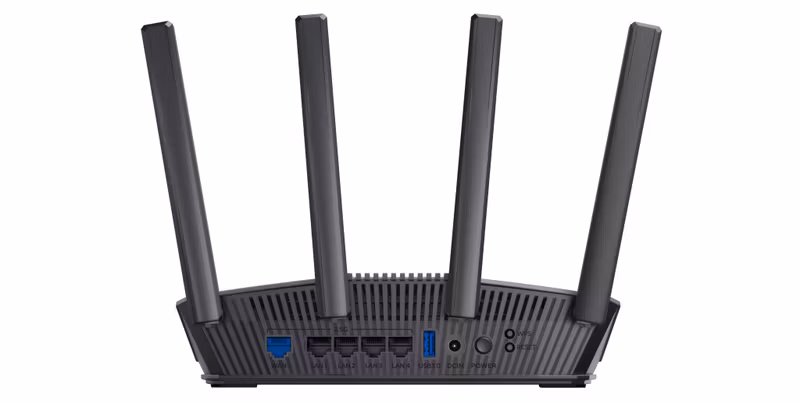 ASUS RT-BE82U BE6500 2.5 Gigabit Ethernet Dual-band Trådlös Router