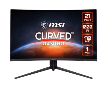MSI G271CQPDE E2 27" Wide Quad HD LED Black Gamingskärm