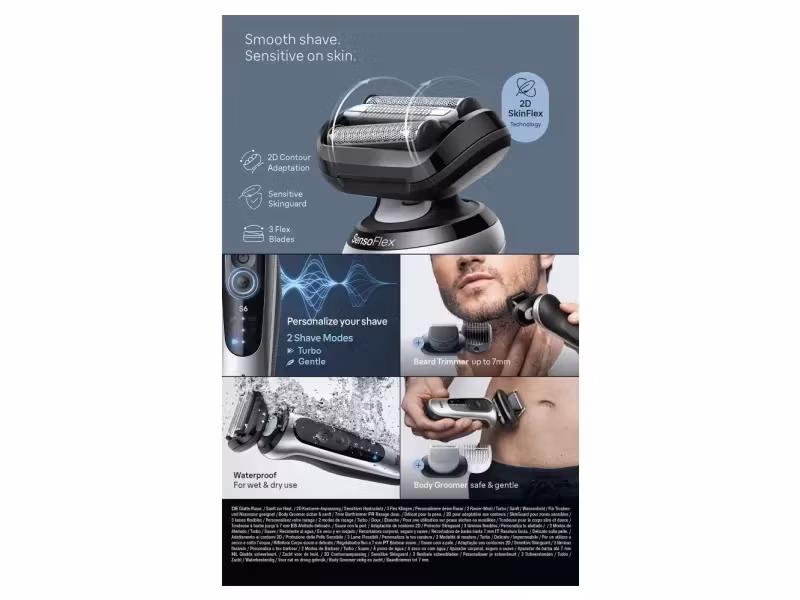 Braun Series 6 62-S7650cc Rakapparat