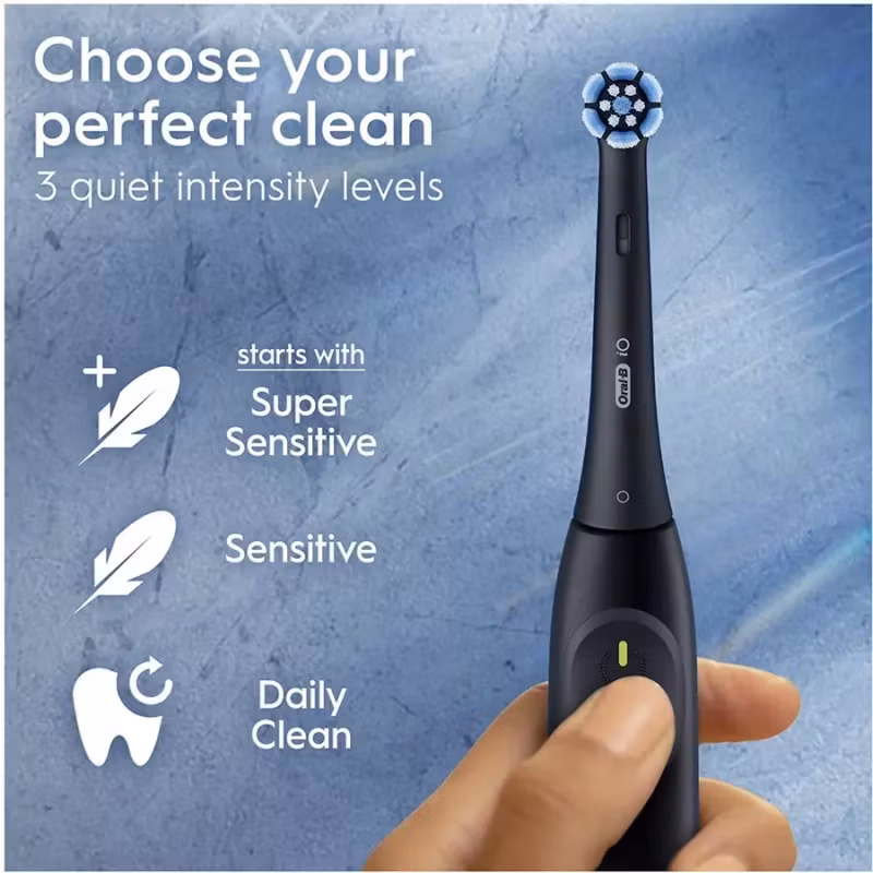 Oral-B iO Series 2 Duo Eltandborste Night Black/Forest Green