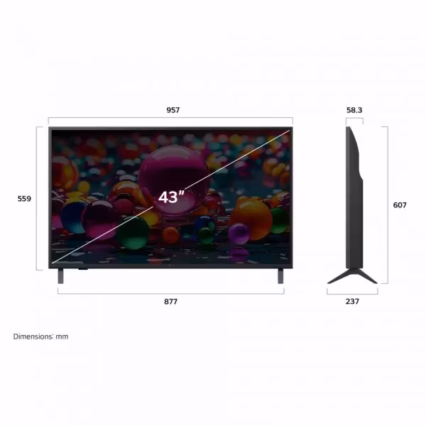 LG 43UA75006LA 43" 4K UHD  Smart-TV