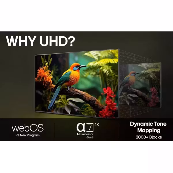 LG 43UA75006LA 43" 4K UHD  Smart-TV